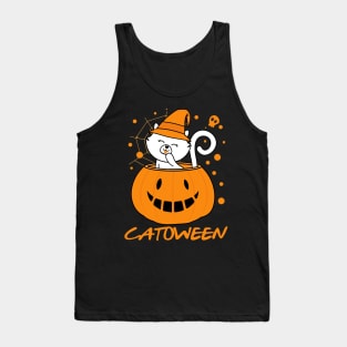 Catoween,Happy catoween Tank Top